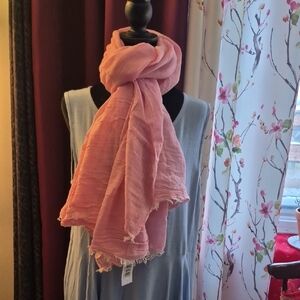 Elegant Pink Scarf (A5)